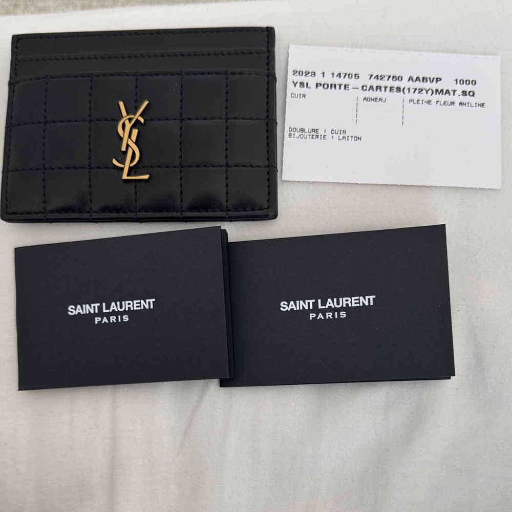 YSL Saint Laurent Cassandre card holder - Picture 4 of 5